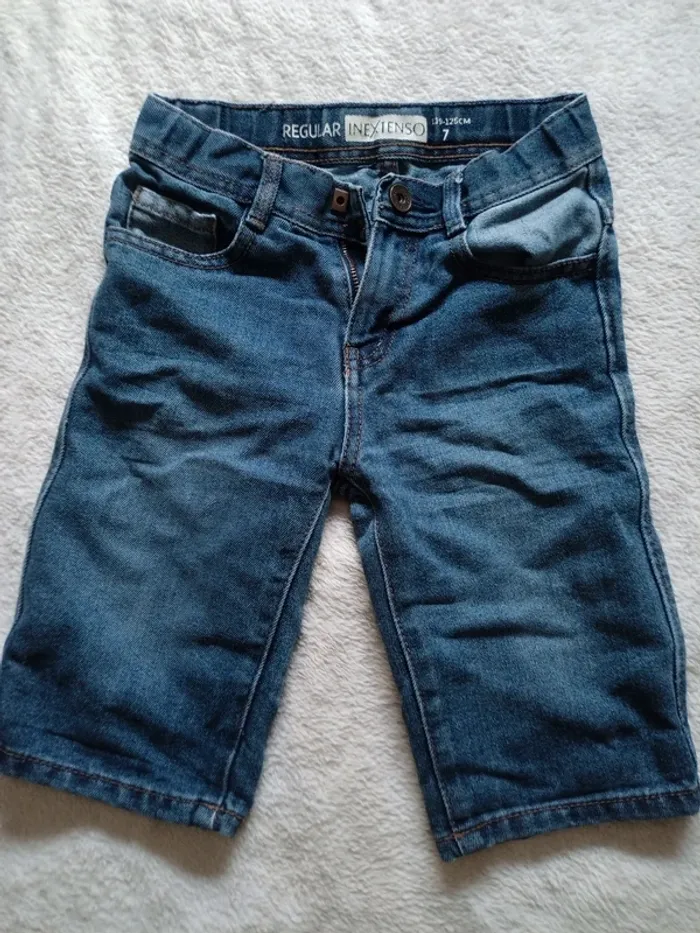 Short en jean garçon s301