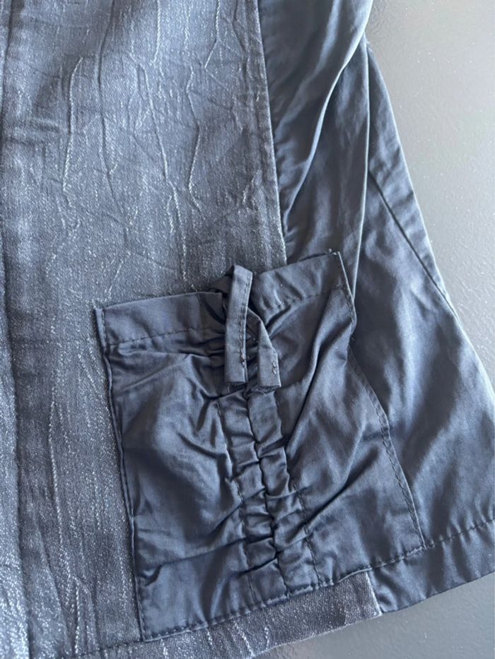 Veste en jeans sans manche T38 - photo numéro 3