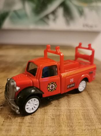 🔥Camion de pompier véhicule voiture rouge jouet enfant collection