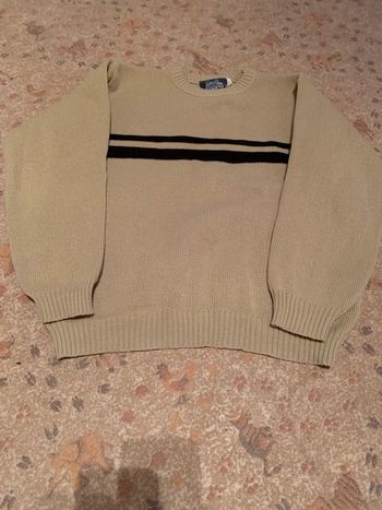 pull beige foncé 14 ans épais