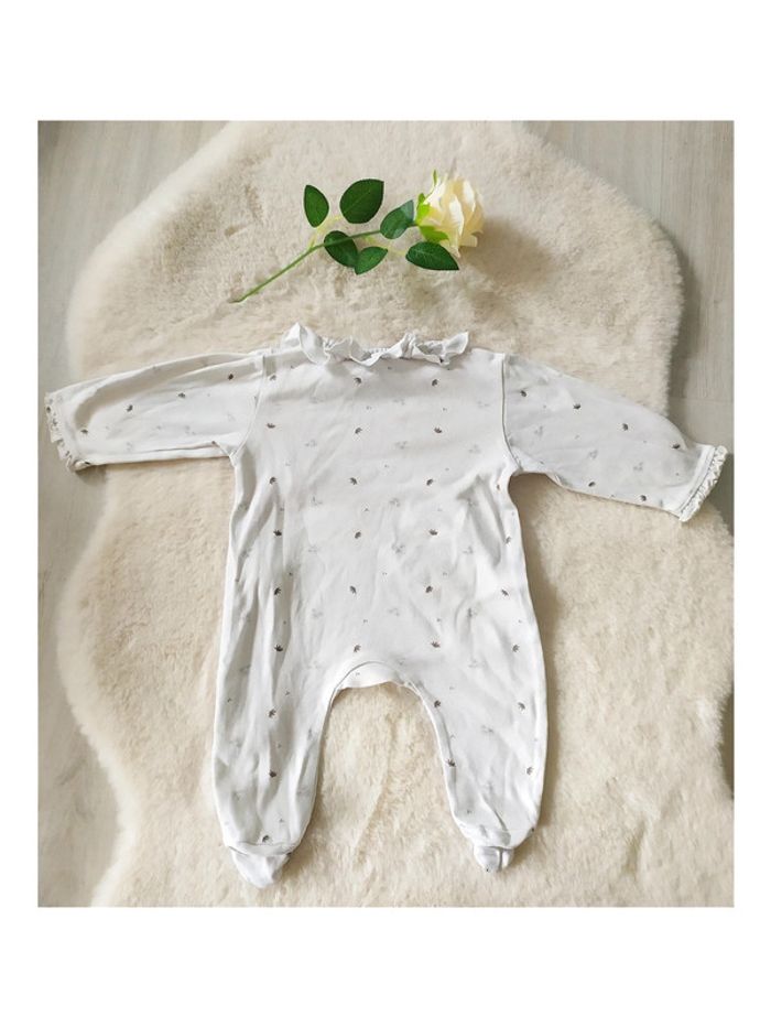 Pyjama combinaison à zip mi-saison en coton - photo numéro 3