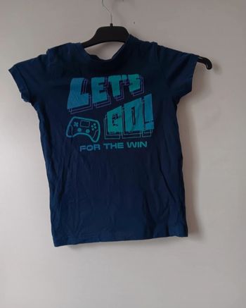 Tshirt gamer in extenso 6ans