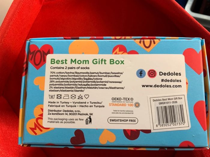 Bonne fête maman! Chaussettes Dedoles - photo numéro 3