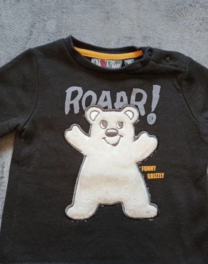 Pull 12  mois " ours" (74cm) - photo numéro 2