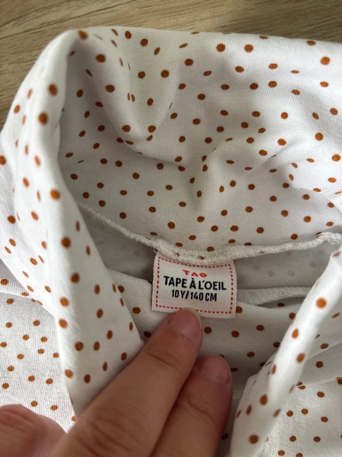 Sous-pull, fille, tape-à-l’œil 10 ans - photo numéro 2
