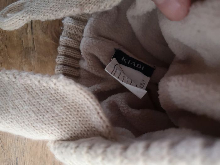 Bonnet beige chaud - photo numéro 3