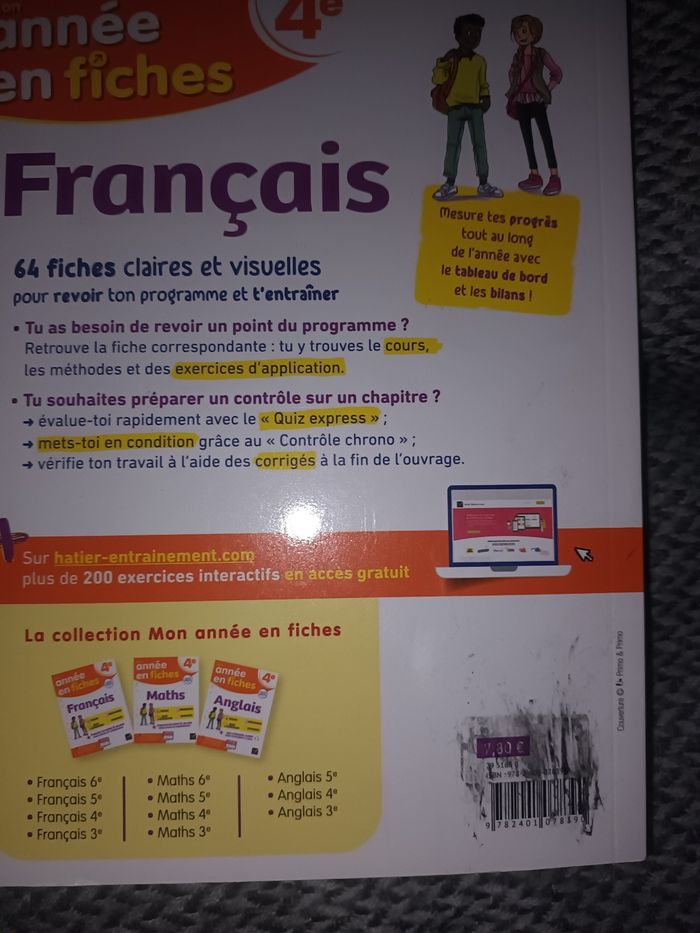 Livre fiche de révision - photo numéro 3