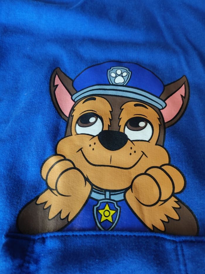 Sweat à capuche Pat patrouille 5-6 ans - photo numéro 2