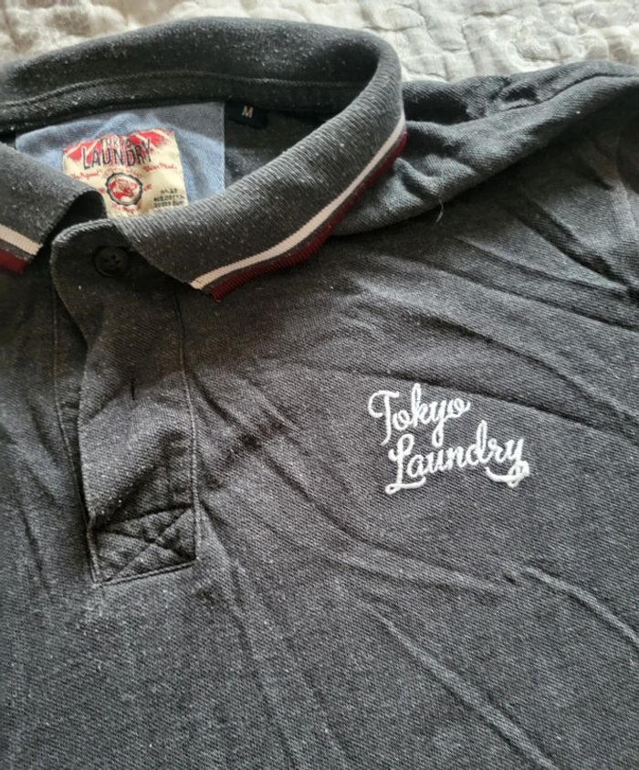 Polo gris tokyo Laundry taille M - photo numéro 5