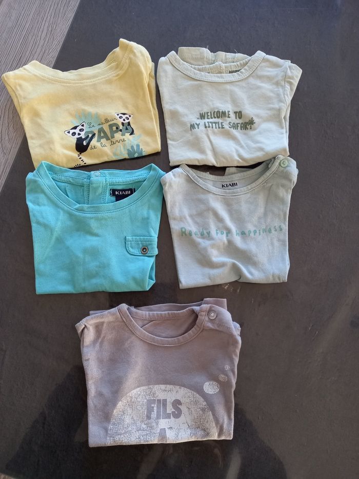 Lot de tee shirts