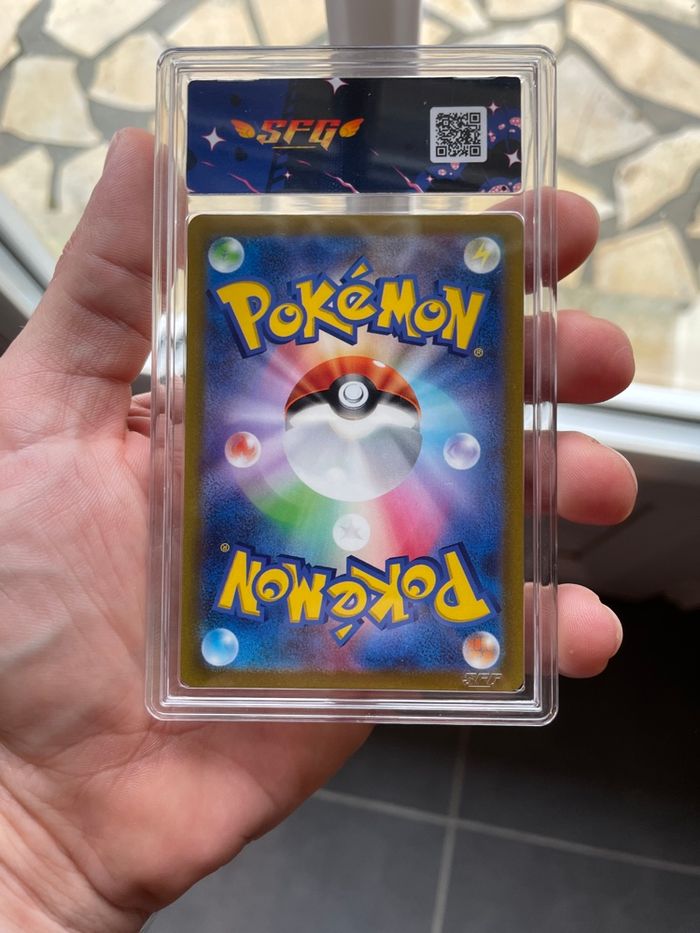 Pokemon carte gradée Deoxys Vstar SAR SFG 9 - photo numéro 2