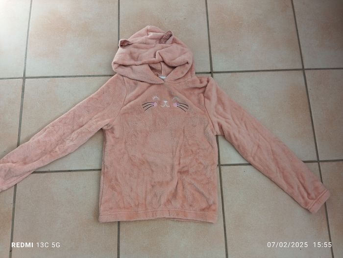 Sweat pyjama chat taille 10/12 ans