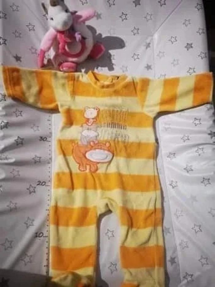 Pyjama 3 mois velours