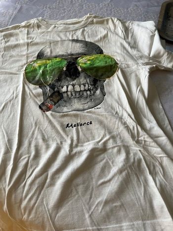 Teeshirt homme tête de mort en S