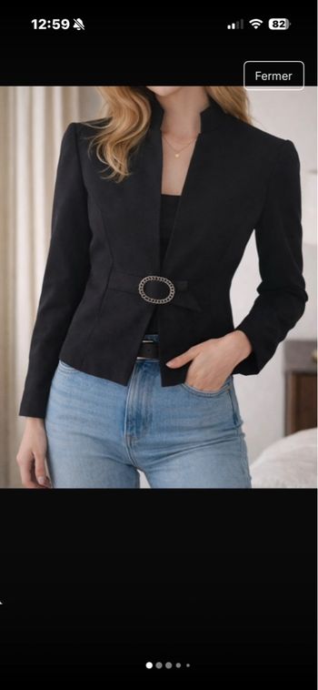 Veste ELL'A Paris - Made in France taille deux égale 38 M / 38 / 10 • Très bon état • ELL'A Paris