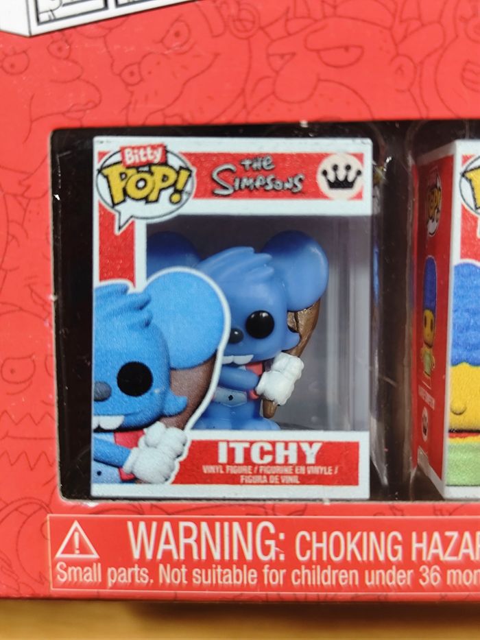 Lot De 2 Boîtes De 4 Bitty Pop! The Simpsons (8 Figurines) - photo numéro 7