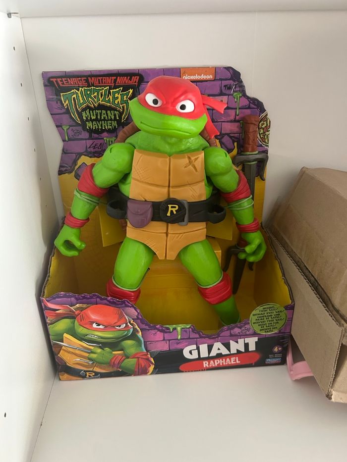 Figurine tortue ninja raphael geante - photo numéro 2