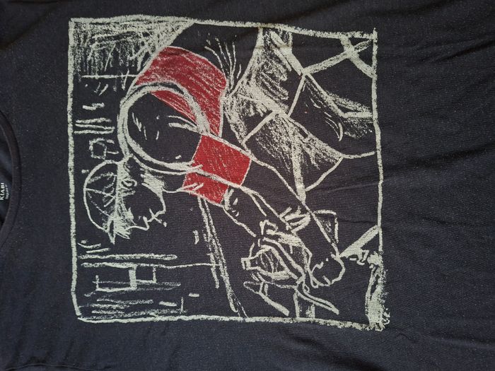 Tee shirt bleu imprimé Kiabi Taille XL - photo numéro 3