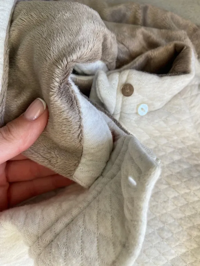 Veste chaude douce Obaïbi 9mois - photo numéro 4