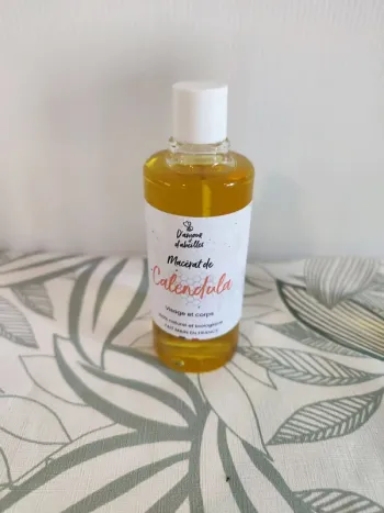 D'amour et d'abeilles macerat de calendula visage et corps 100ml valeur 12€