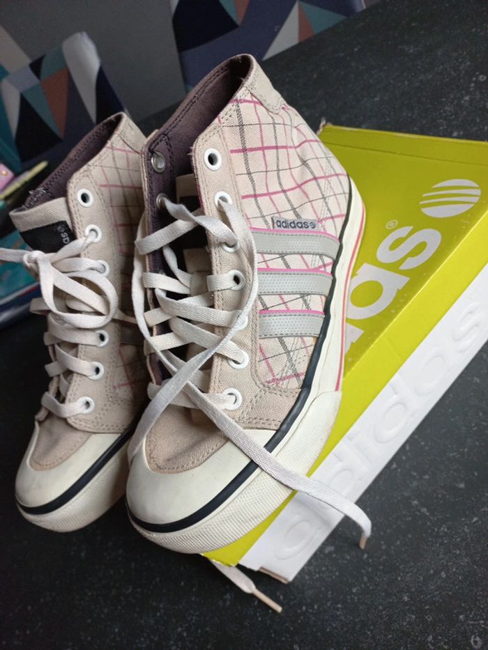 Baskets Adidas p38 clémente stripe hi - photo numéro 4