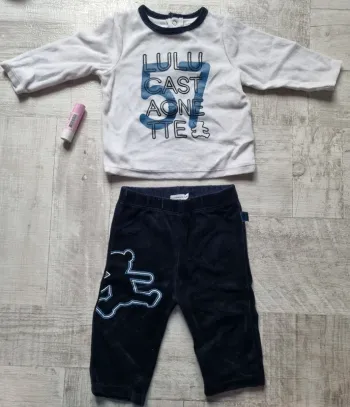 Pyjama 2 pièces lulu castagnette 12 mois