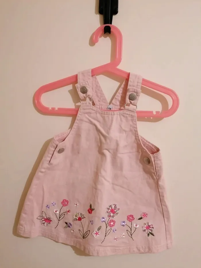 Lot robes en jean 12 mois tape à l œil - photo numéro 5
