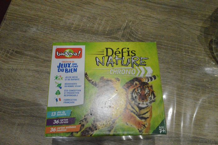 Jeu défi nature Chrono + Europe