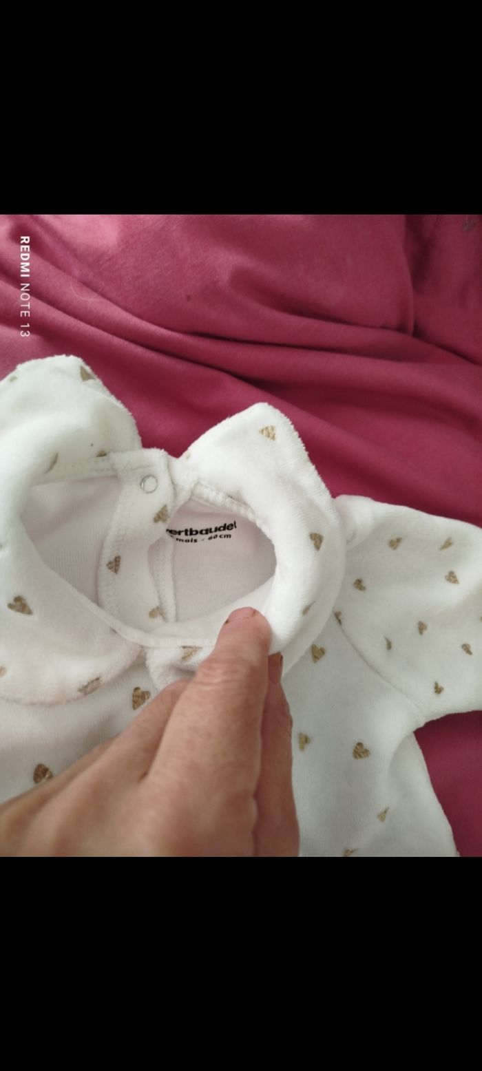 #kytie3moisfille. Grenouillère taille 3 mois - photo numéro 5