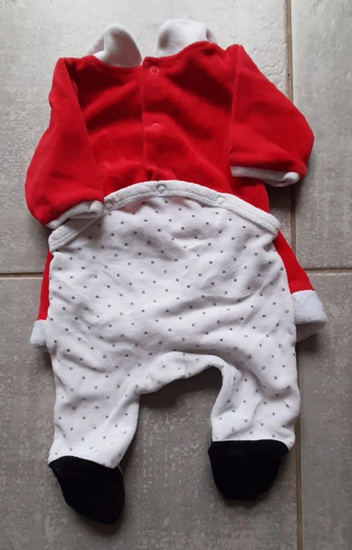 Pyjama fille Noël gémo 1 mois - photo numéro 2