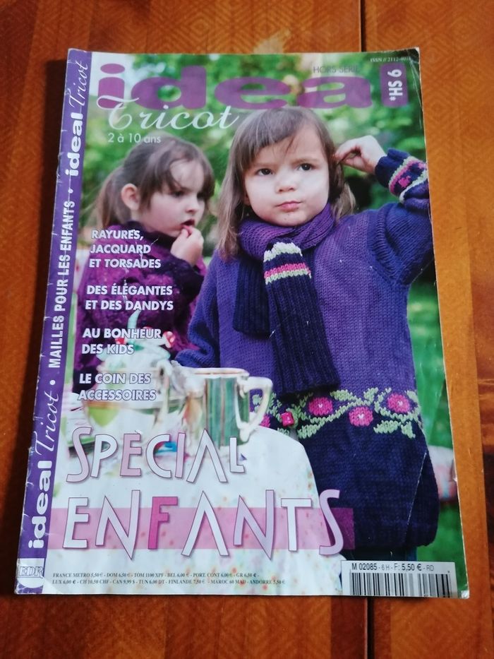 8 livres revues de tricot Phildar - photo numéro 7