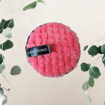 éponge nettoyant visage Neuve -rose