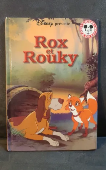 Rox et Rouky club du livre Disney vintage dressing