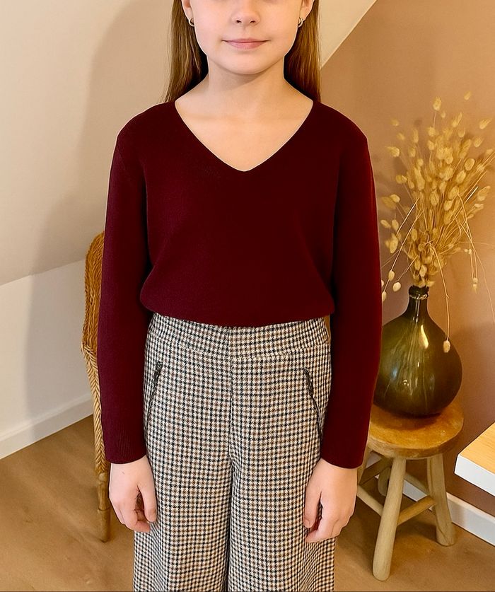 💜 Pantalon court motif écossais Fred & ginger singer taille 10 ans neuf avec étiquette 💜