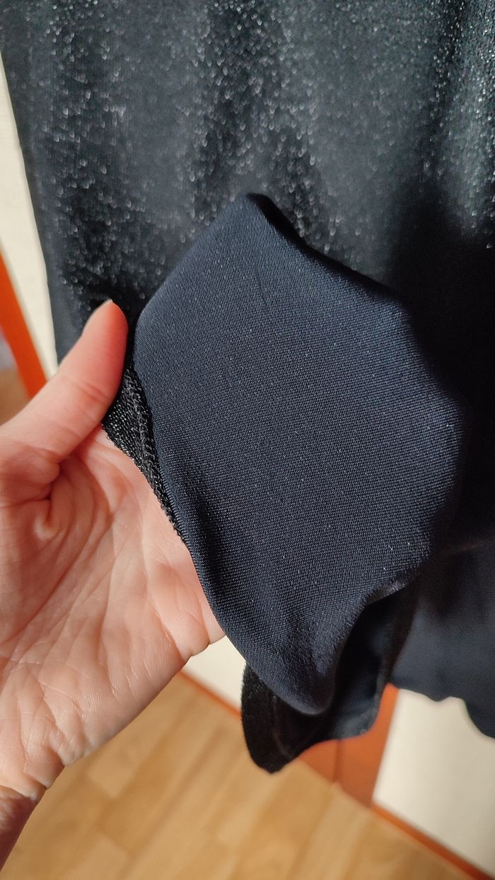 Haut noir lurex - photo numéro 9