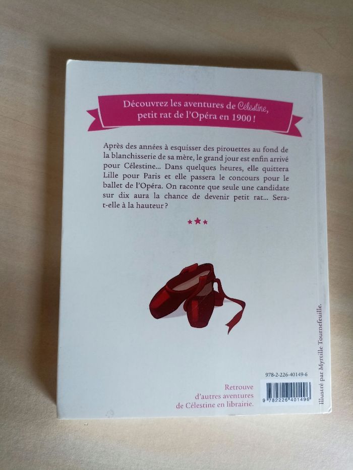 Livre Célestine le petit rat de l'opéra le palais des fées - photo numéro 2