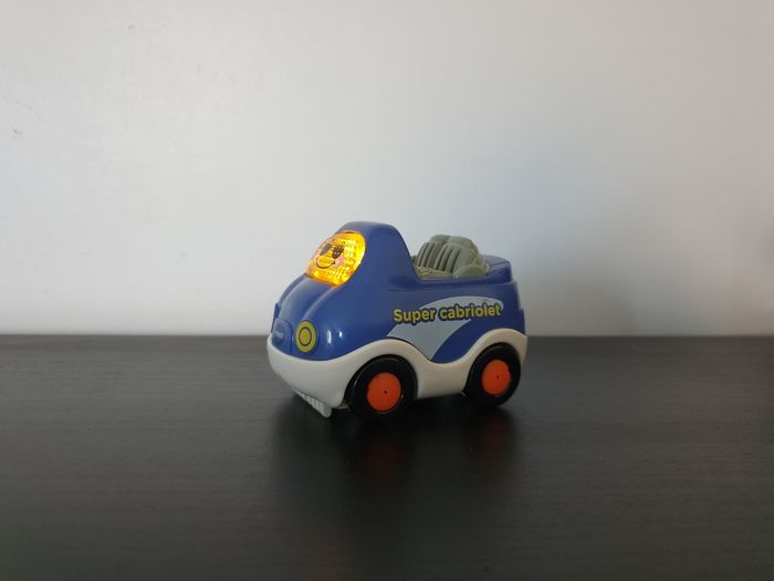 Tut tut bolide "Timothée, super cabriolet bleu" VTech - photo numéro 2