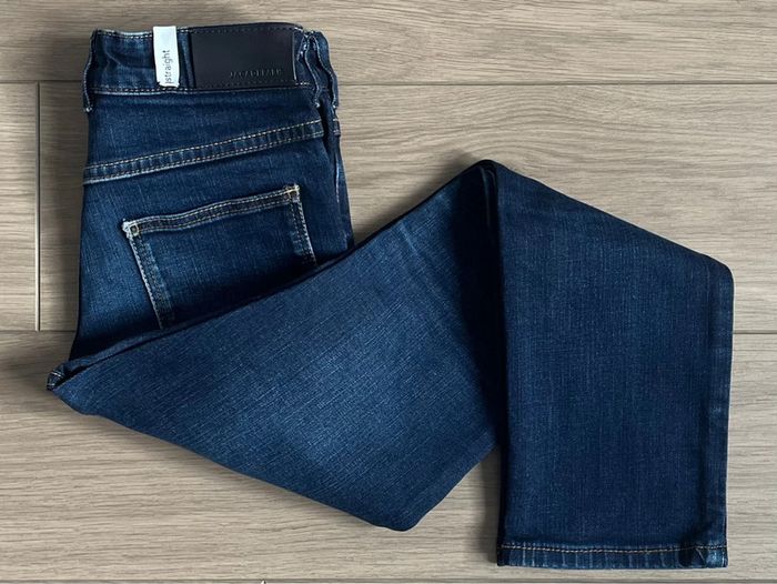 Pantalon straight en denim avec taille ajustable Jacadi T-8 ans - photo numéro 2