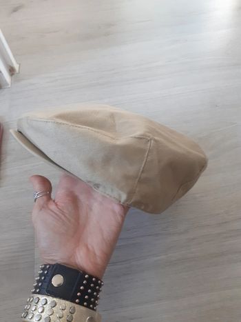 Casquette beige