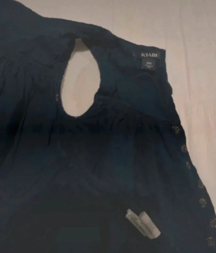 Robe Kiabi bleue et sa culotte - photo numéro 2