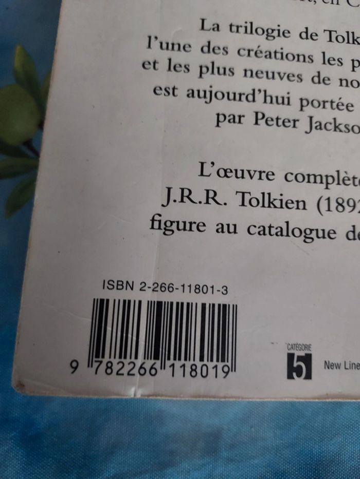 Lot de 2 livre Le seigneur des anneaux - photo numéro 4