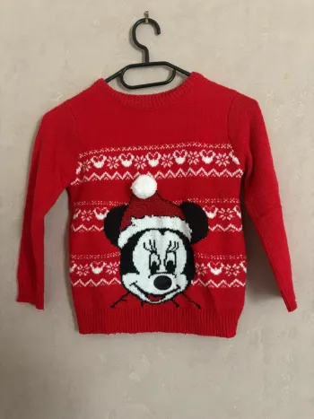Pull de Noël Disney Minnie
