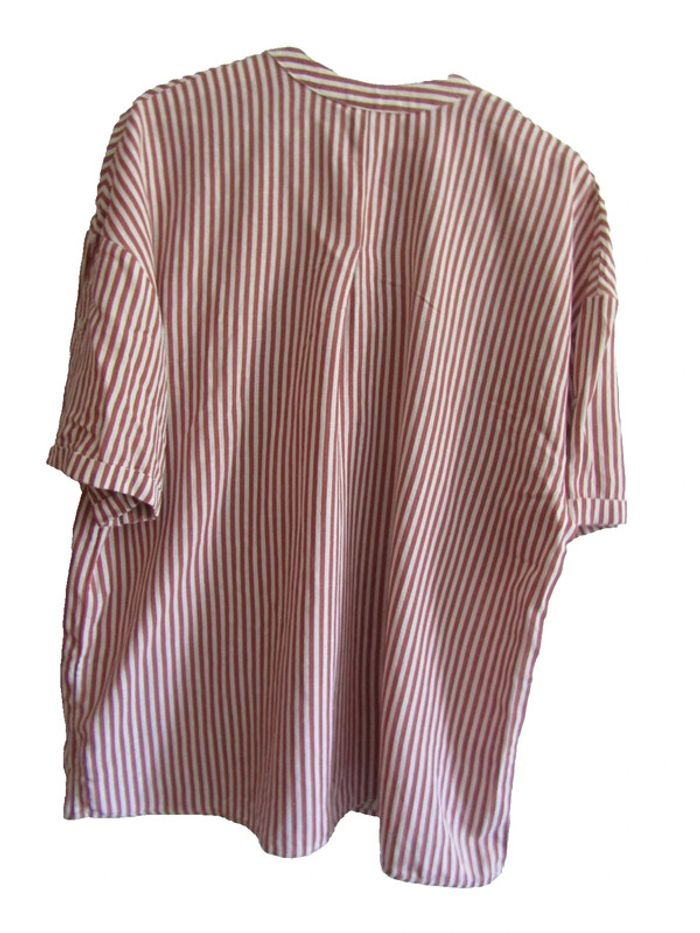 tunique chemise en coton marque dégriffée - photo numéro 4