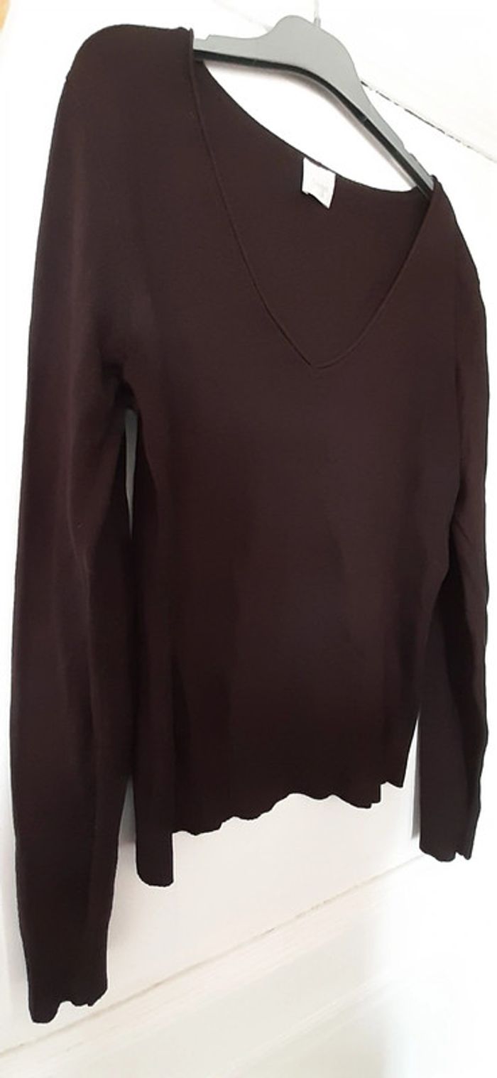 Pull marron _ Camaieu