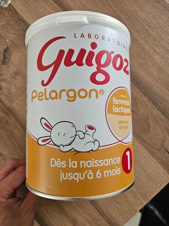 Lait guigoz pelargon