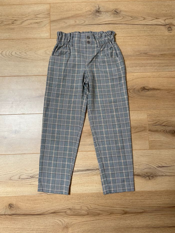 Pantalon à carreaux