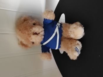 Peluche ours avec t-shirt – Neuf sans étiquette