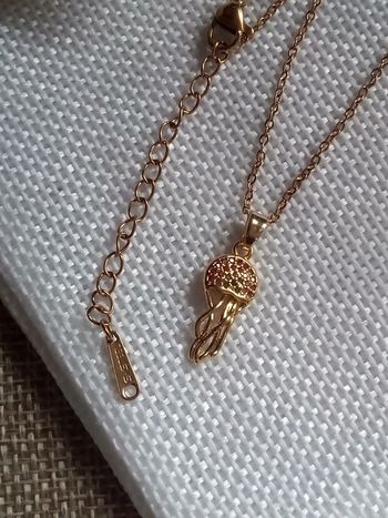 Collier méduse et zircons