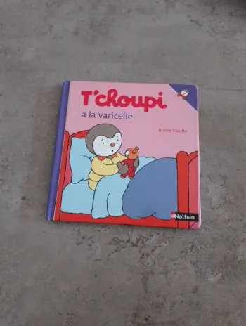 Livre - T'choupi a la varicelle
