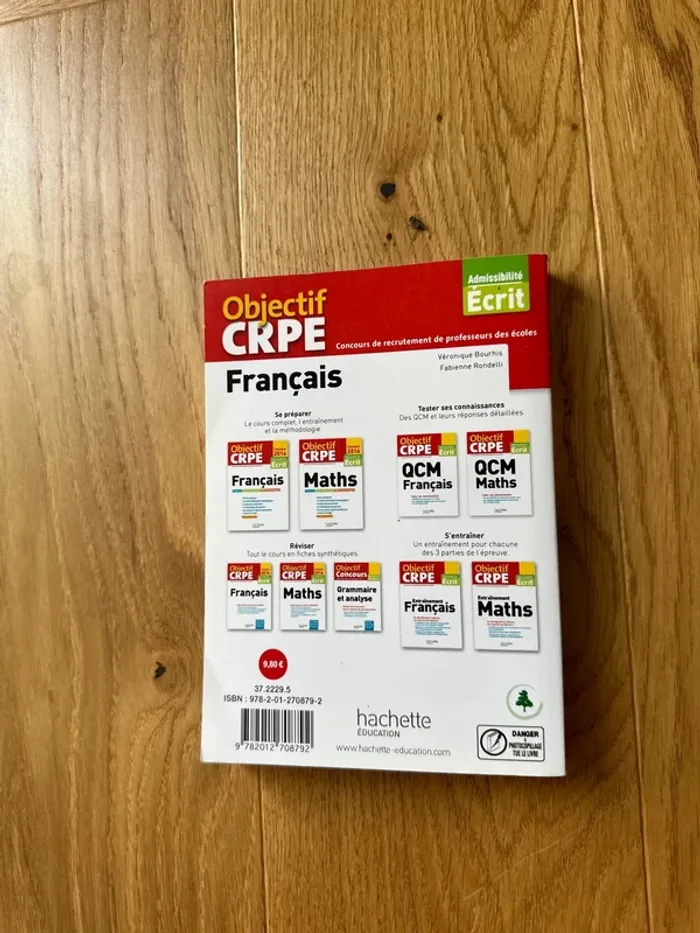 Livre, objectif CRPE 2016 - photo numéro 3